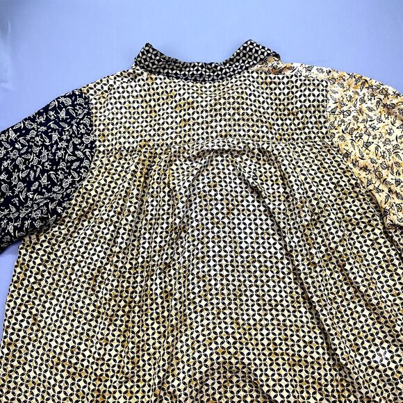 We Be Bop Patchwork Tunic Top Size 5XL Chest Size 66" Boho Women‎ - Picture 12 of 13